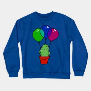 Balloon Cactus Crewneck Sweatshirt